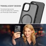 ⁦BENTOBEN Magnetic iPhone 13/14 Case, Translucent Matte, Slim, Shockproof, Black, Compatible with MagSafe, 6.1 inches, TPU, Protective Case⁩ - الصورة ⁦8⁩