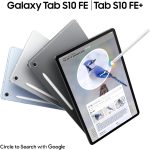 ⁦Samsung Galaxy Tab S10 FE Gray 256GB - AI Tablet, 10.9", 90Hz, 13MP Camera, IP68, S Pen Included (CAD Version & Warranty)⁩ - الصورة ⁦2⁩