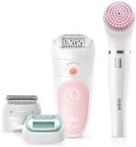 Braun Silk-épil Beauty Set 5 5/875 BS Wet & Dry epilator with 3 extras incl. Braun FaceSpa