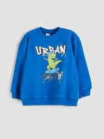 ⁦LC WAIKIKI Boys Dinosaur Printed Sweatshirt and Sweatpants 2 Pack⁩ - الصورة ⁦3⁩