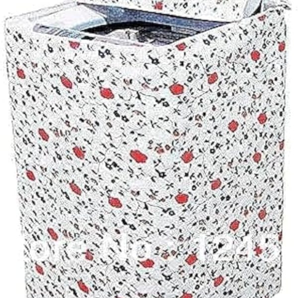 Flower Pattern Waterproof and Dust Proof Washing Machine Cover