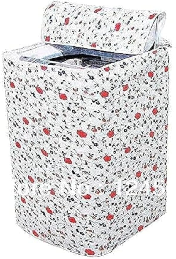 Flower Pattern Waterproof and Dust Proof Washing Machine Cover