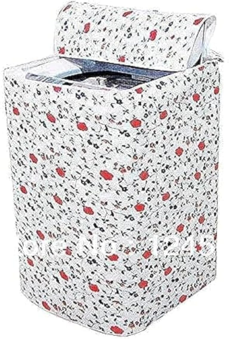 Flower Pattern Waterproof and Dust Proof Washing Machine Cover