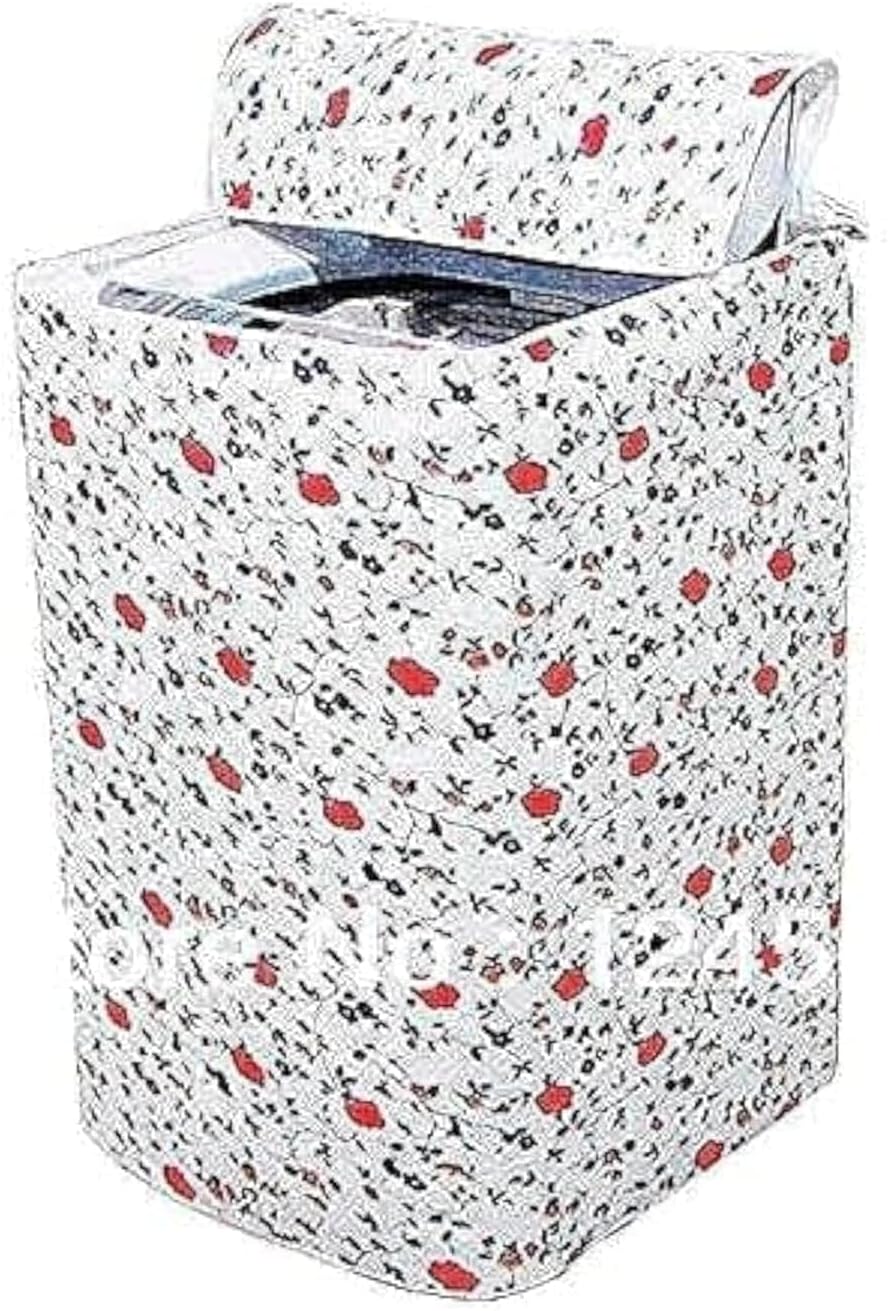 Flower Pattern Waterproof and Dust Proof Washing Machine Cover