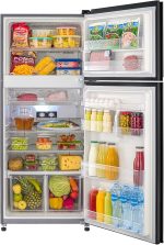 ⁦TORNADO Refrigerator Inverter No Frost 450 Liter Dark Stainless RF-580TV-DST⁩ - الصورة ⁦5⁩