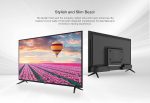 ⁦Syinix 32 Inch i-Cast LED TV, A+ Panel and Built-in receiverr, Black - 32E1M, HDMI⁩ - الصورة ⁦5⁩