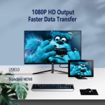 ⁦10.1" Windows 11 Tablet PC, Dual-Core CPU Windows Tablets, Ultra Slim 2 in 1 Tablet - 2.4/5G WIFI/4.2 BT/1280*800 Full HD/6GB RAM 64GB ROM Storage/4000mAh/Mini HDMI/USB-C/USB 3.0/2MP+5MP Camera⁩ - الصورة ⁦4⁩
