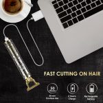 ⁦Soieho Professional Cordless Hair Trimmer for Men, Electric Razor Shaver With Zero Gapped T Blade, Beard Clipper Grooming Kit, Gift for Husband⁩ - الصورة ⁦3⁩