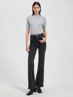 ⁦KOTON womens Half Turtle Neck Sweater Short Sleeve Sweater (pack of 1)⁩ - الصورة ⁦3⁩