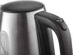 ⁦Black & Decker 1.7L Concealed Coil Stainless Steel Kettle, Jc450-B5, Silver⁩ - الصورة ⁦5⁩
