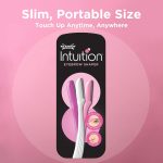 ⁦WILKINSON SWORD - Intuition Eyebrow Shaper | Facial Hair Remover and Trimmer | Exfoliating Dermaplaning Tool | 3 x Disposable Razors⁩ - الصورة ⁦7⁩