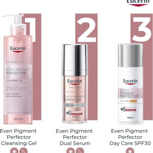 ⁦Eucerin Even Pigment Perfector Exfoliating Cleanser Gel 200 ml⁩ - الصورة ⁦9⁩