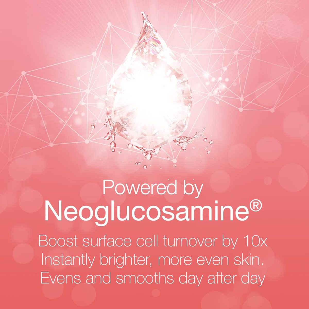 ⁦Neutrogena Gel Cream, Bright Boost, reduces appearance of dark spots, uneven skin tone and fine lines , lightweight formula ,50 ml⁩ - الصورة ⁦2⁩