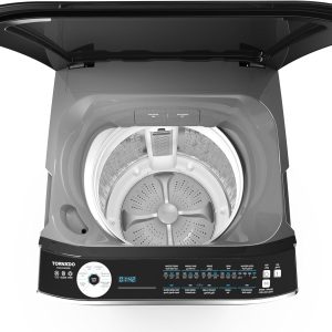 ⁦TORNADO Washing Machine Top Automatic 9 Kg Pump Silver TWE-TLN09RSL⁩ - الصورة ⁦4⁩
