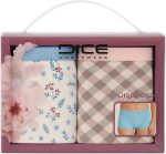 ⁦Dice Pack of 4 Women's Comfy Cotton Hot Short Underwear⁩ - الصورة ⁦4⁩