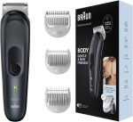 ماكينة حلاقة براون لحلاقة الجسم BG3340 مع تقنية سكين شيلد و3 ملحقات