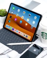 ⁦Kenkor Stylus for Touch Screens With Magnetic Design, Tablet POM 1.5mm Nib for Android iOS, iPad/Pro/Air/Mini/iPhone/Samsung/Smartphones and Tablets Devices (White)⁩ - الصورة ⁦6⁩