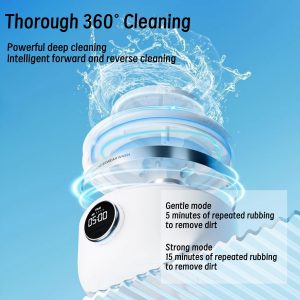 ⁦Kameety Underwear Washer Machine Portable, Mini Laundry Machine, Compact Cordless Electric Automatic Device For Underwear Socks Camping Travel Student Dorm⁩ - الصورة ⁦2⁩