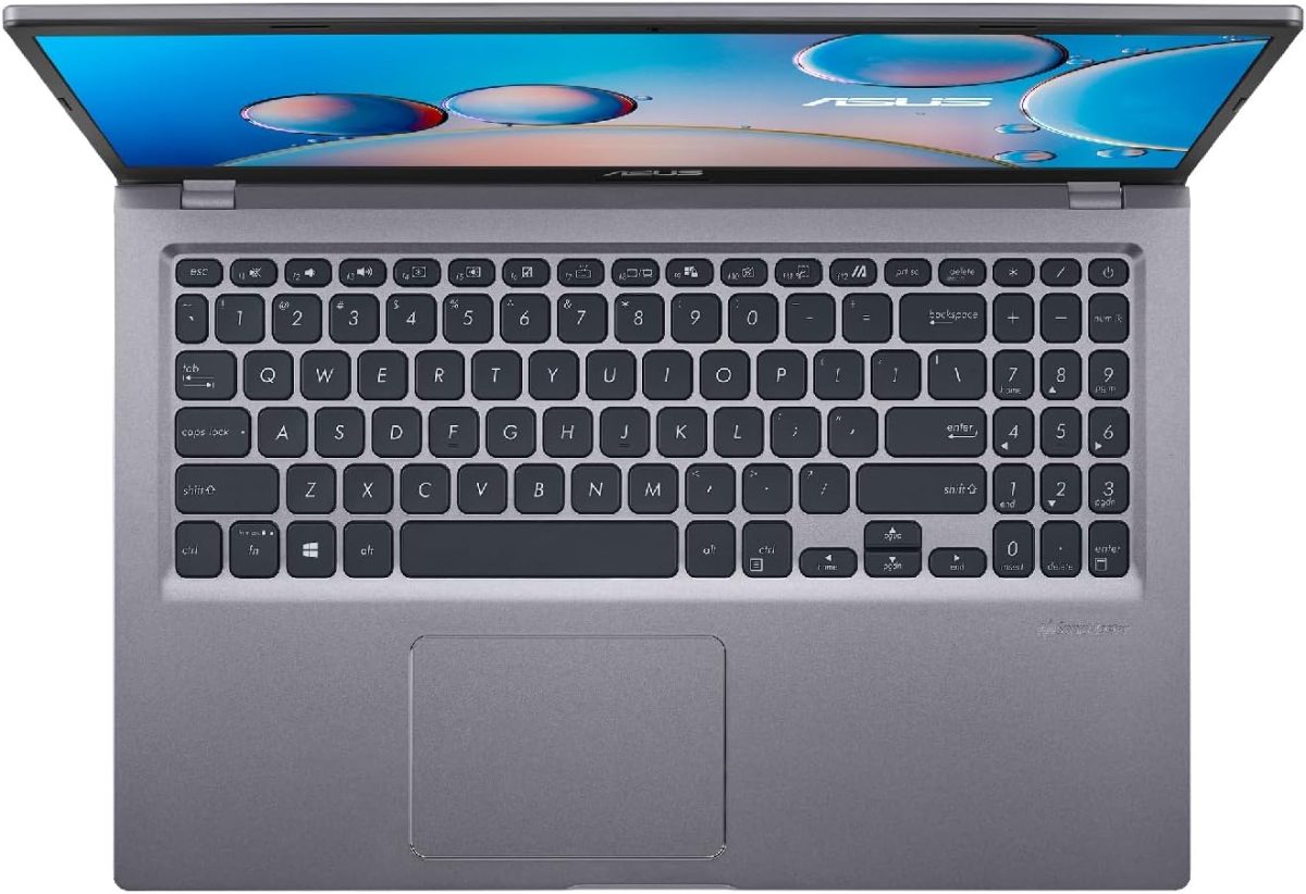 ⁦ASUS Vivobook 15 X515M With 15.6'' HD Display, Intel Celeron N4020 Processor |4GB DDR4 Ram |256GB SSD |Intel HD Graphics |Windows-11 (Slate Grey)⁩ - الصورة ⁦5⁩