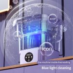 ⁦Portable Electric Washing Machine - Compact and Lightweight Perfect for Travel and Daily Use k (Mauve)⁩ - الصورة ⁦8⁩