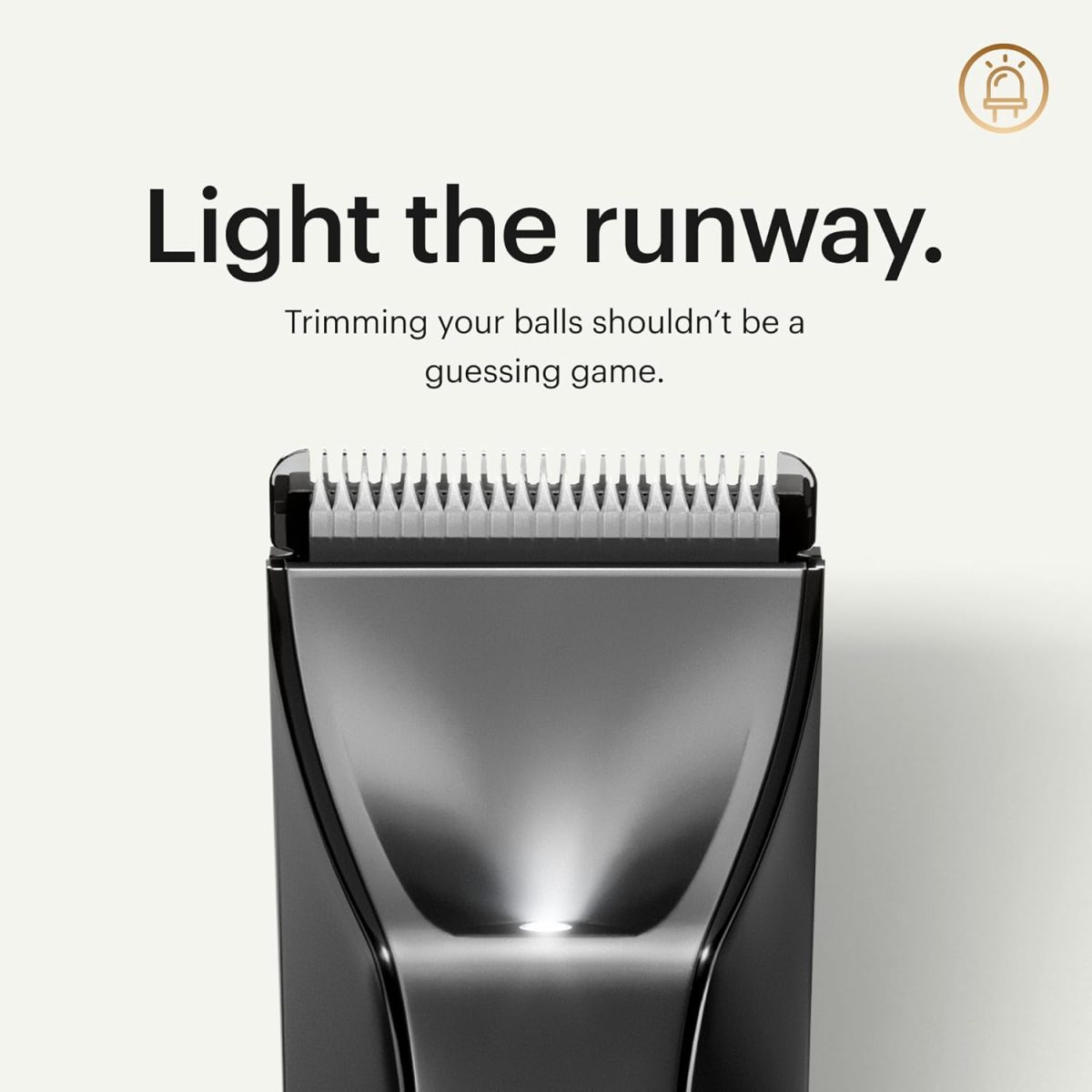 ⁦MANSCAPED® Electric Groin Hair Trimmer, The Lawn Mower™ 4.0, Replaceable SkinSafe™ Ceramic Blade Heads, Waterproof Wet / Dry Clippers, Rechargeable, Wireless Charging, Ultimate Male Hygiene Razor⁩ - الصورة ⁦5⁩