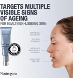 ⁦Neutrogena Retinol Boost Anti-Age Serum, Face Serum, 30ml, Complete Eye Area Skin Care Hydration Regime with Retinol, Collagen, Myrthus, and Hyaluronic Acid, Improves Skin Tone and Texture⁩ - الصورة ⁦2⁩