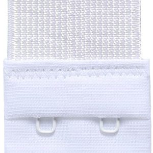 ⁦YARBAR Bra Strap Extenders 2 Hook 3 Row Soft Stretchy Bra Extender Extension Comfortable, 3 Pieces Set, Assorted, 1/2 Inch Hook Spacing, One Size⁩ - الصورة ⁦2⁩
