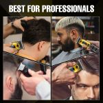 ⁦VGR V-981 Professional Hair Clipper Corded & Cordless with LED Display & Turbo Mode Function | Runtime: 150 min Trimmer for Men -1 year warranty(Gold)⁩ - الصورة ⁦6⁩
