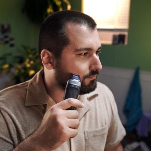 ⁦Philips Norelco Multigroom Series 5000 18 Piece, Beard Face, Hair, Body and Intimate Hair Trimmer for Men – NO Blade Oil MG5910/49⁩ - الصورة ⁦14⁩