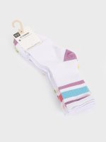 ⁦LC WAIKIKI Striped Girl Child Socks 5 Pack⁩ - الصورة ⁦3⁩