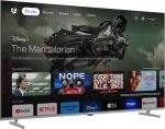 ⁦Haier 50 Inch 4K UHD QLED Smart TV Built-in Receiver, Silver - H50S80EU⁩ - الصورة ⁦3⁩