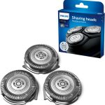 Philips Shaver 3000 Series Shaver Heads - Simple Replacement - SH30 Head Compatibility - Three Shaving Heads - Replacement Reminder - SH30/50