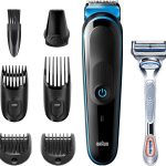 Braun All-in-one trimmer MGK3242, 7-in-1 trimmer, 5 attachments.