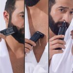 ⁦MI Men Xiao Groong Kit,(Trimmer Kit) All-In-One Professional Styling Trimmer,Body Groomer,Nose&Ear Hair Trimng Blade,Beard Comb,40 Length Settings,0.5Mm Precision,Type-C&90 n Run Time,Black⁩ - الصورة ⁦6⁩