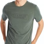 LC WAIKIKI Men Crew Neck Short Sleeve Printed Combed Cotton T-shirt