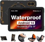 AGM PAD P2 Active Rugged Android 14 Tablet with Case, Waterproof/Drop-Proof, Widevine L1 Certification, 11" 90Hz FHD 480 NITS Display, MTK G99, 8000mAh, 16(8+8) + 256GB[TF 2TB], GPS, Compass, OTG