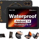 AGM PAD P2 Active Rugged Android 14 Tablet with Case, Waterproof/Drop-Proof, Widevine L1 Certification, 11" 90Hz FHD 480 NITS Display, MTK G99, 8000mAh, 16(8+8) + 256GB[TF 2TB], GPS, Compass, OTG
