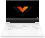 HP Victus 16-e1027ne Gaming Laptop - Ryzen 5-6600H 6-Cores, 16 GB DDR5-4800 MHz RAM, 512GB SSD, 16.1" FHD (1920X1080) 144 Hz IPS, NVIDIA GeForce RTX 3050 4GB GDDR6 Graphics, Backlit Keyboard - white