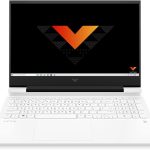 HP Victus 16-e1027ne Gaming Laptop - Ryzen 5-6600H 6-Cores, 16 GB DDR5-4800 MHz RAM, 512GB SSD, 16.1" FHD (1920X1080) 144 Hz IPS, NVIDIA GeForce RTX 3050 4GB GDDR6 Graphics, Backlit Keyboard - white