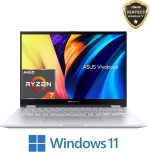 ⁦ASUS Vivobook S 14 Flip, AMD Ryzen 7 7730U, 8GB DDR4 on board AMD Radeon Graphics, 15.6" (1920 x 1200) 16:10 IPS 300 Nits, 512GB SSD, Windows 11 (TN3402YA-LZ007W) 1 Year Perfect Warranty by ASUS⁩ - الصورة ⁦6⁩
