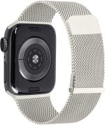 YILED Metal Band for Apple Watch 45mm 44mm 42mm 41mm 40mm 38mm, Milanese Loop Magnetic Stainless Steel Mesh Strap for iWatch Series 8/7/SE/6/5/4/3/2/1