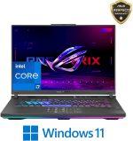 ⁦ROG Strix G16 G614JV-N3487W 13th Gen Intel Core i7-13650HX DDR5 16GB RAM 1TB PCIe 4.0 NVMe M.2 SSD Intel UHD Graphics Windows 11 16-Inch FHD Plus Laptop, Eclipse Gray⁩ - الصورة ⁦2⁩