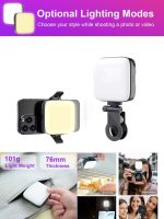 ⁦Cason Selfie Light for Mobile - Dimmable 3000-9900K Ring Light for Phone, Rechargeable LED Camera Light for Video Shooting, Laptop Light for Video Conferences (White, Warm Light)⁩ - الصورة ⁦3⁩