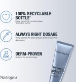 ⁦Neutrogena Retinol Boost Anti-Age Serum, Face Serum, 30ml, Complete Eye Area Skin Care Hydration Regime with Retinol, Collagen, Myrthus, and Hyaluronic Acid, Improves Skin Tone and Texture⁩ - الصورة ⁦6⁩