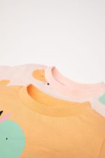 ⁦DeFacto Baby Girls D6798A5 Pajama Set⁩ - الصورة ⁦2⁩