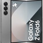 SAMSUNG Galaxy Z Fold6, 12GB RAM, 256GB Storage, Silver Shadow, Big Screen, 1 year Seller Warranty (International Version)