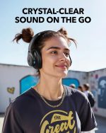 ⁦ANKER Soundcore Q11i Wireless Headphones, 40mm Dynamic DriverHi-Res Audio, One-Touch Bass Boost, 60-Hour Playtime, Detachable Ear Cushions, Bluetooth V5.3, Dark Gray | 18 Months Warranty⁩ - الصورة ⁦2⁩