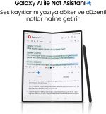 ⁦SAMSUNG Galaxy Z Fold6, 12GB RAM, 256GB Storage, Silver Shadow, Big Screen, 1 year Seller Warranty (International Version)⁩ - الصورة ⁦5⁩