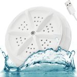 LytLStrox Mini Washing Machine,Portable Foldable Ultrasonic Small Washers,Mini Washing 3in1 Dishwashers for children's clothes Socks,Underwear,Bra, Laundry Tub