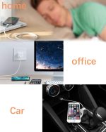 ⁦كيبل شحن سريع لايفون بطول 3 قدم، [معتمد من ابل] كيبل USB C الى لايتنينج يدعم منفذ نوع C للشحن السريع 3 قدم لايفون 14 برو/14/13 برو/12 برو ماكس/12 ميني/11 برو/XS/XR/ايباد⁩ - الصورة ⁦6⁩